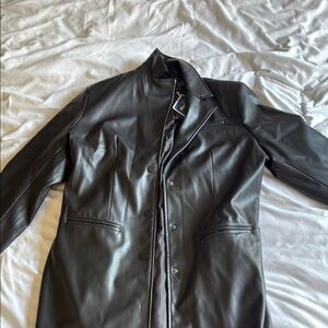 Bailey 44 Black Leather Jacket Classic Design